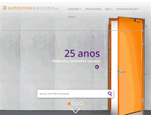 Tablet Screenshot of mattosfilho.com.br